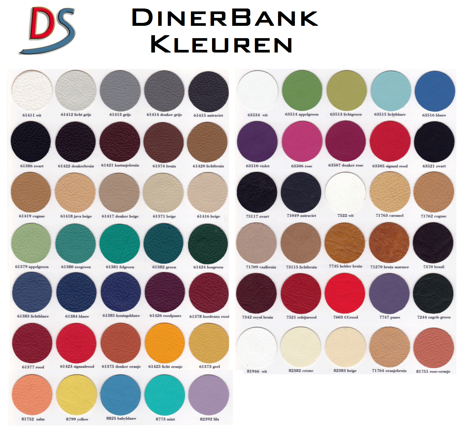 DinerBank Kleuren